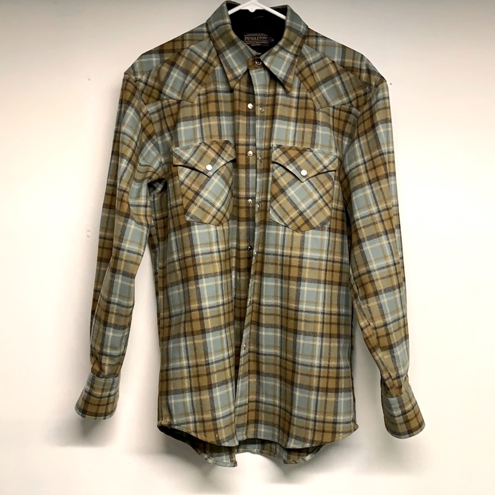 Pendleton Canyon Wool Western Snap Shirt